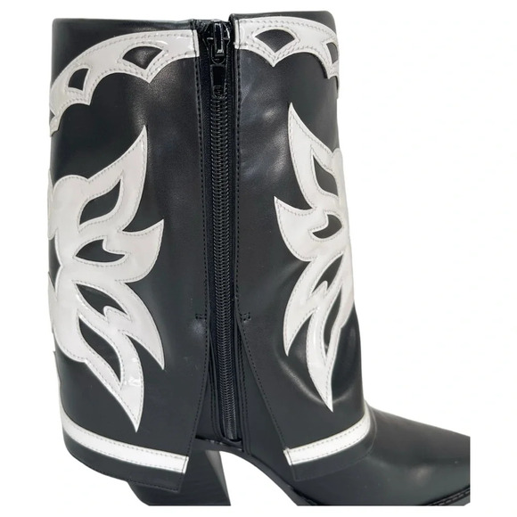 International Concepts Jadiza Western Style Over Ankle Womens Boots Size 5.5M - Picture 10 of 13